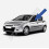 Window regulator switch Compatible Clio 3, Twingo 2 and Modus (2004-2014) front left (without comCompatiblet function)_Surprise Gift 5