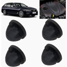 4 ks krytu motora auta, gumené priechodky, puzdrá, dorazy kompatibilné s BMW 1 2 3 4 5 6 7 Series X1 X2 X3 X4 X6 Z4_Prekvapivý darček