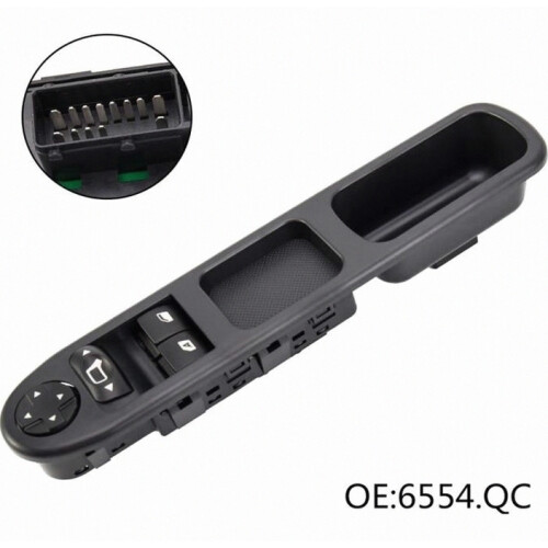 Power Window Switch Button Compatible Peugeot 207 96548591XT_Surprise Gift