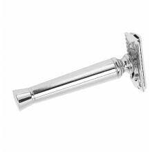 Klassieke handmatige scheermesjes voor mannen met een ergonomische handgreep voor hoge veiligheid - Roestwerend - Perfect voor thuisgebruik, de kappe