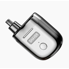 Zakformaat elektrische scheerapparaat voor mannen met USB-oplaadfunctie, gezichtshaartrimmer, ABS-textuur, perfect voor zakenreizen en de sportschool