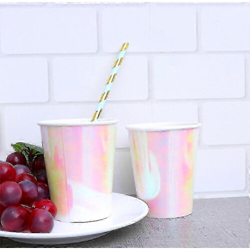 8pcs Disposable Tableware compatible with European Market_Surprise Gift 1
