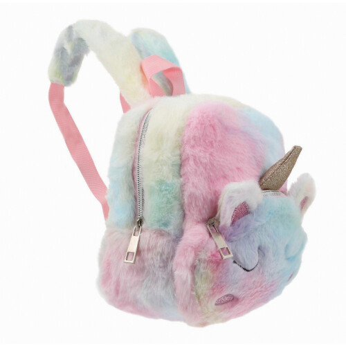 Plush Kids Shoulder Bag Unicorn Backpack Compatible Storage Practical Use_Surprise Gift