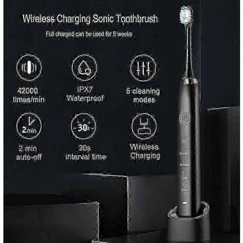 Συμβατή οδοντόβουρτσα S100 Sonic USB, επαναφορτιζ 1