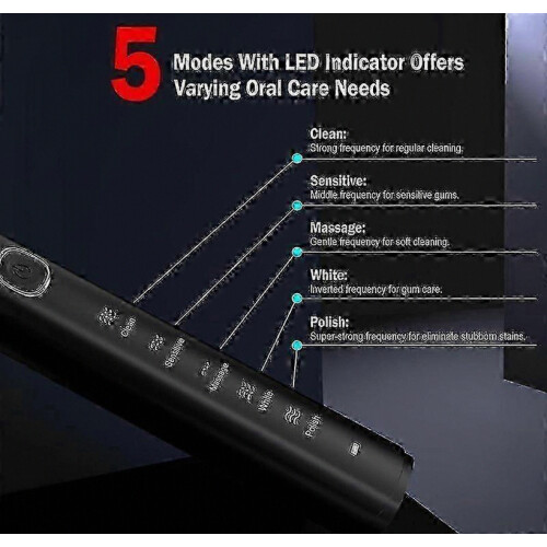 Συμβατή οδοντόβουρτσα S100 Sonic USB, επαναφορτιζ 2