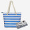 Τσάντα χειρός Pxcl Beach Wine Purse από καμβά με 1