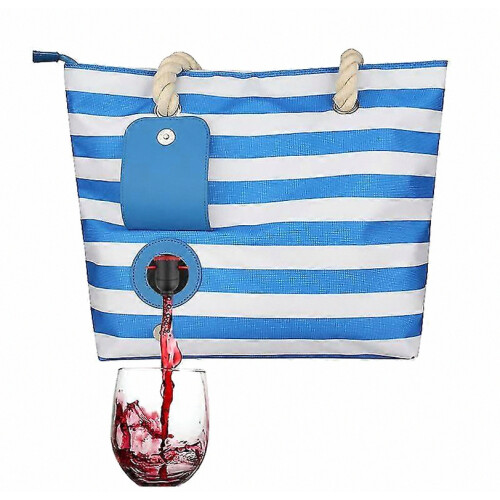 Τσάντα χειρός Pxcl Beach Wine Purse από καμβά με 1