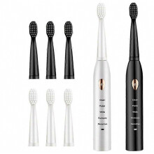 Sonic Electric Toothbrush-5 Modes USB Rechargeable Smart Timer Waterproof Toothbrush Ultrasonic Whiten Toothbrush_Surprise Gift