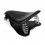 Retro Modified Motorcycle Cushion Seat Bag with Spring Leather Black_Surprise Gift 1
