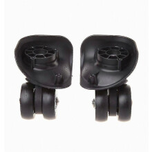 2x Accesorios para maletas, compatibles con ruedas giratorias de 360 grados, ruedas para carrito_Regalo sorpresa