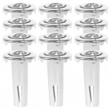 20 piezas de casquillos para ruedas de acero, insertos para muebles, anillos de agarre para casquillos, manguitos para ruedas_Regalo sorpresa