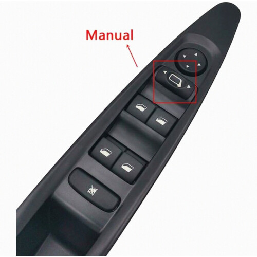 C4 Front Left Drive Side Electric Window Regulator Switch Push Button Control Switch Manual Window Regulator_Surprise Gift 1