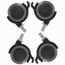 ruedas giratorias para muebles, compatibles con sillas de ordenador, ideales como regalo sorpresa para la oficina.