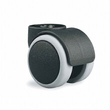 Ruedas para sillas de oficina, silenciosas y antiarañazos, juego de 5 piezas, ruedas protectoras para suelos duros_Regalo sorpresa