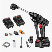 Compatible Dewalt Cordless High Pressure Power Washer 60bar 300w with Rechargeable Battery Compatible Car and Fence Cleaning_Surprise Gift