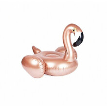 Flamingo-allaspatja, puhallettava allaslautta, allastuoli, vesilelut, hauskaa (ruusukulta)_yllätyslahja