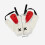 Σακίδιο πλάτης Gothic Punk Bunnies Ears με βελούδ 3