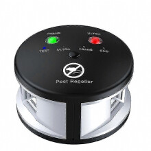 Repelente de ratones ultrasónico de alta intensidad con ondas de 360 grados, compatible con ratas, insectos, mosquitos, cucarachas, ardillas y roedor