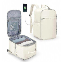 Sac à dos cabine Ryanair 40x20x25 | Sac à dos de voyage EasyJet 45x36x20 (compatible femmes et hommes) - Cadeau surprise