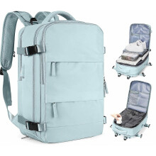 Sac à dos de voyage sous vide avec pompe, format cabine, idéal pour les voyages, organisateur de bagages gain de place - Cadeau surprise