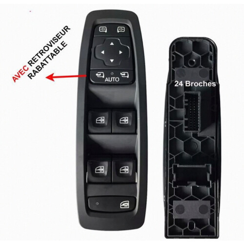 Front Left Window Regulator Switch Panel Compatible Megane IV Scenic 4 Kadjar_Surprise Gift