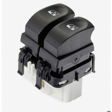 Interruttore alzacristalli elettrico compatibile con RENAULT CLIO 3 TWINGO 2 MODUS GRAND MODUS – Rif. 8200214943 – 12V_Regalo a sorpresa
