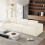 Corduroy Modular Sofa | Cloud-style Sectional 3 Seater Sofa Set Fluffy Memory Foam Cushions 8