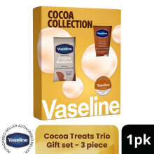 (Pack of 1) VASELINE Cocoa Treats Trio Gift set 3 piece, Choose Your Pack Size 1,2,3 or 4