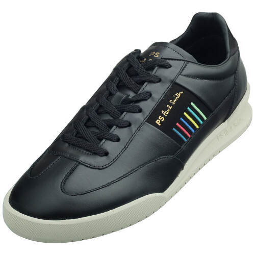 Paul Smith (9) Paul Smith Dover Side Stripe Mens Trainers in Black