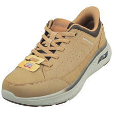 (8) Skechers Slip-ins Arch Fit Crosser Mens Trainers in Wheat