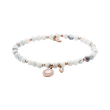 Bracelet Fossil in howlite - FO.JA6934791