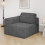 Corduroy Modular Sofa | Cloud-style Sectional Sofa Left Seat Fluffy Memory Foam Cushions 8