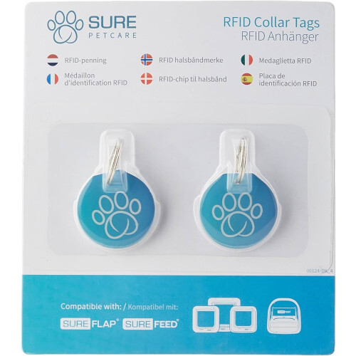 Pack of Two SureFlap RFID Collar Tags