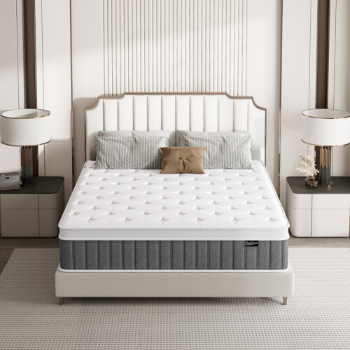 (Single) Hybrid Memory Foam Pocket Sprung Mattress Medium Firm