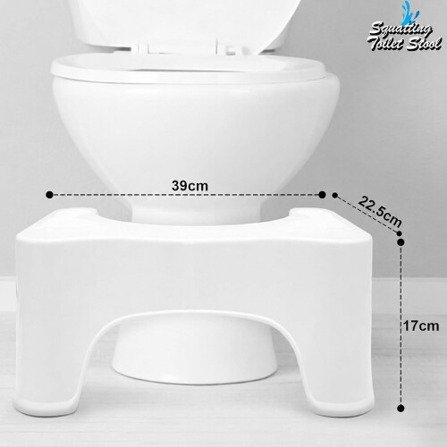 Toilet Squat Step Stool Non-Slip Bathroom Foot Rest 2