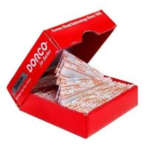 Dorco Prime Red Single edge,  100 pcs 1