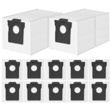 12 Pack Dust Bags for Dreame L40/AE/A/L10/L50/L20/L40s/L10s Ultra Gen3