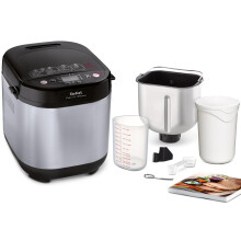 Tefal Brotbackautomat Pain & Délices, 20 Backprogramme, 3 Brotgrößen und Bräunungsstufen einstellbar, auch für Kuchen - Pizza - Nudelteig