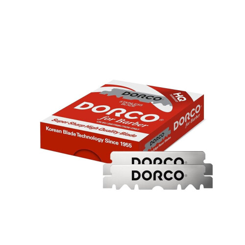 Dorco Prime Red Single edge,  100 pcs 2