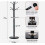 Hat Coat Stand Umbrella 12 Hooks Holder Rack 7