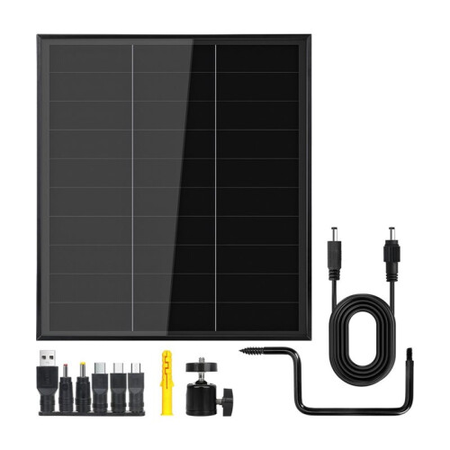 Caricabatterie Solare da 20W con Pannello Solare 12V/1A e Controller MPPT IP67 per Router per Meshtastic MeshCore WiFi Security