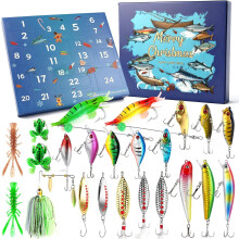 Adventskalender met 24 visthema's voor mannen (2026)_Verjaardagscadeau