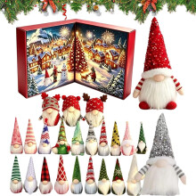 24-teiliger Adventskalender mit Wichtelfiguren, Wichtel-Adventskalender 2026 – Geburtstagsgeschenk