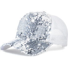 Paljetti baseball-lippis naisille Bling Sun Hat Mesh kesähattu matkalippikset_syntymäpäivälahja