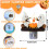 Ghost Campfire Nightlight, Ghosts Roasting Marshmallows_Birthday Gift 2
