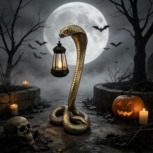 Halloween-koristeet aurinkokäärmeen puutarhapatsas, 19,89 '' käärme pihan nurmikolle, puutarhan terassille, pelottavat