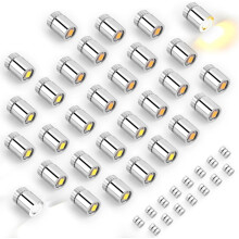 30 kpl mini-LED-valoja askarteluun, pieni pieni valo 45 kpl paristoilla_syntymäpäivälahja