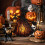 Λάμπα μάγισσας για το Halloween, νυχτικό φως LED 3