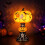 Handcrafted Halloween Painted Lamp_Birthday Gift 9