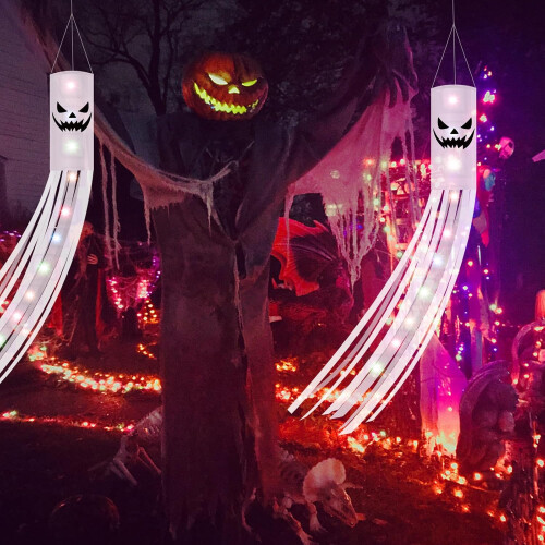 Σημαία αντιανεμικών 180cm με φάντασμα Halloween μ 1